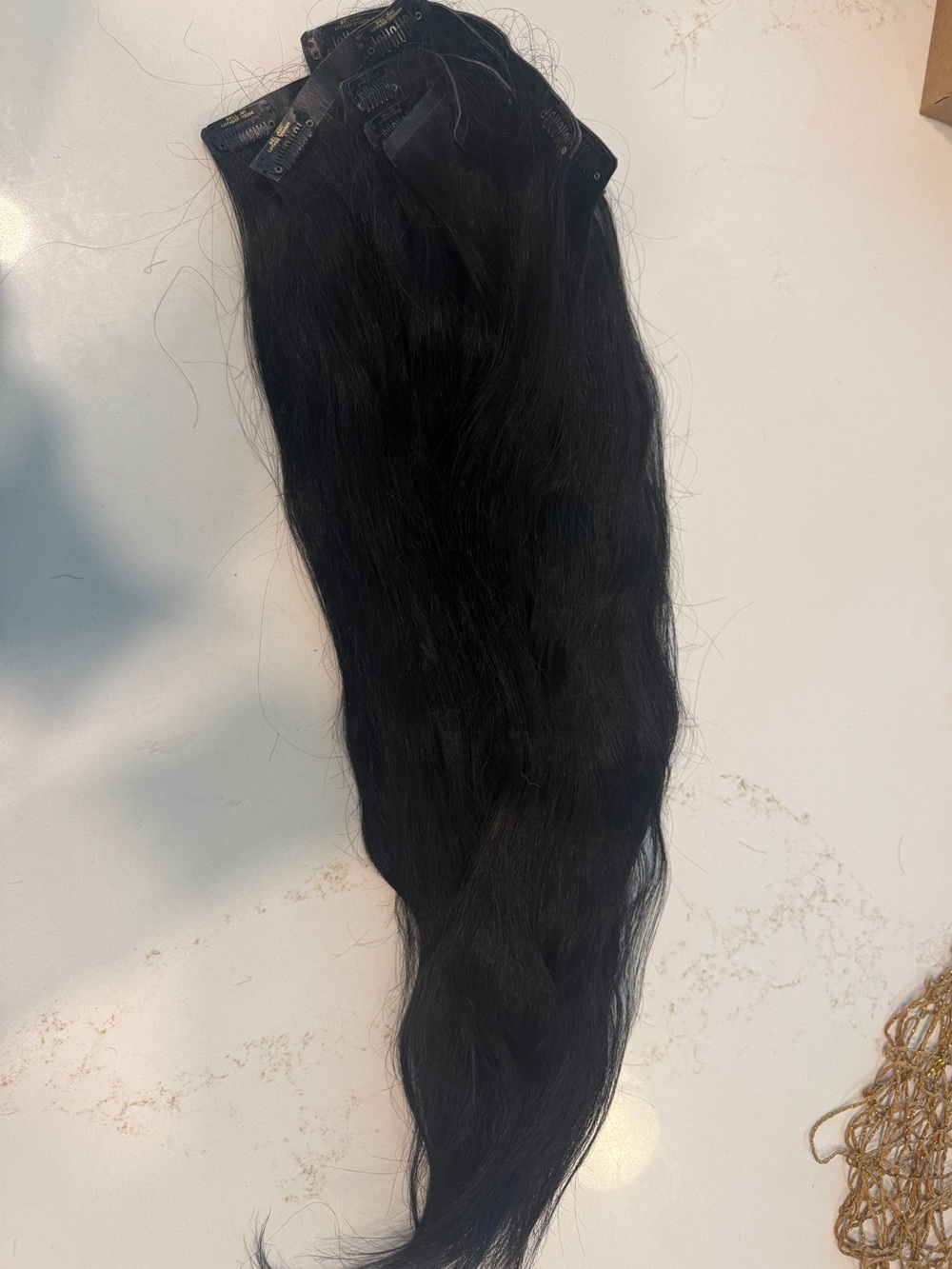 BELLAMI Black Clip-In Hair Extensions